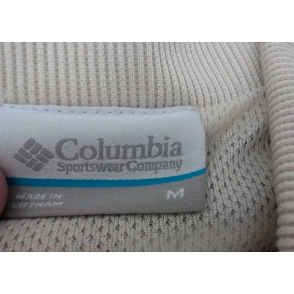 Columbia Womens Jacket Bundle Up Printed Fleece Sherpa Camouflage‎ Cream Size M